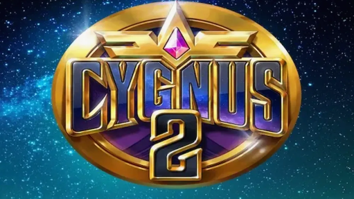 Tampilan visual slot Cygnus 2 dengan tema observatorium astronomi